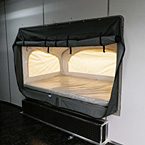 Sahara Tan E-Series Camper Tent Bed Inside