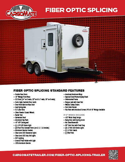 Fiber Optic Splicing Trailer Brochure